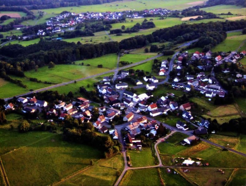 Bild: Luftbild von Odersberg