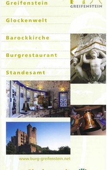 Flyer Burg Greifenstein / Glockenmuseum / Doppelkirche